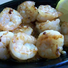Lighter Spicy Garlic Shrimp