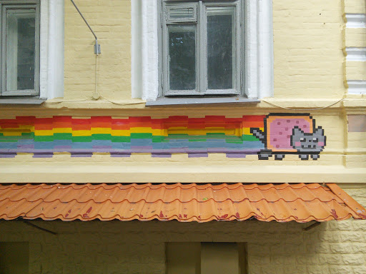 Nyan Cat Graffiti