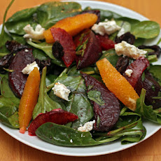 Roasted Beet Salad with Olives and Oranges