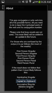How to get Latin Verb Conjugator 1.1 mod apk for android