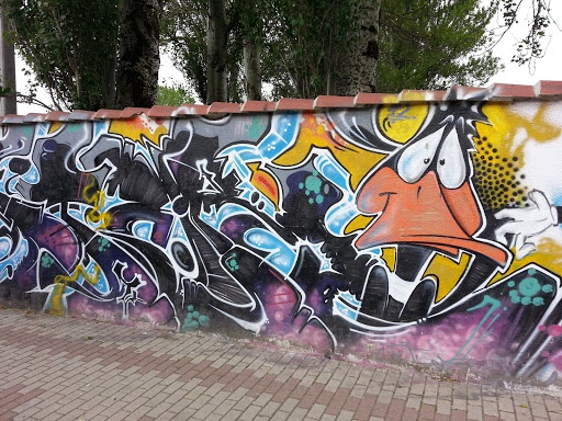 Graffiti Pato Lucas 