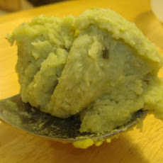 Lima Bean Puree or Green Mashed Potatoes