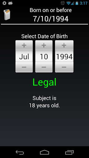 Legal Smoking Age