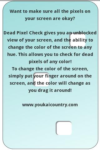 Dead Pixel Check