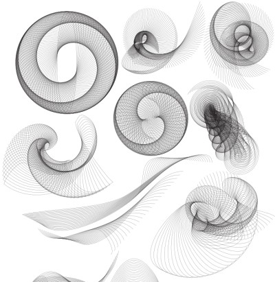 spiralvectors Spiral vectors by sexualtyranosaurus