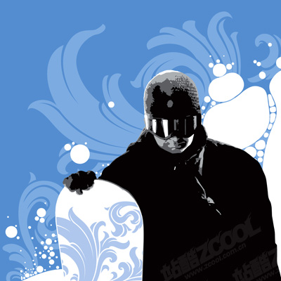 Snowboard vectors preview001 Snowboard vectors