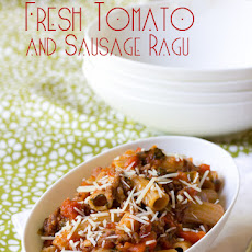 Homemade Pasta Sauce - Ragu Recipe with Tomato and Sausage