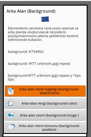 【免費程式庫與試用程式App】CSS Turkish Reference-APP點子