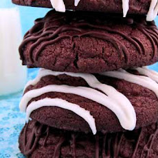 Giant Chocolate Cloud Cookies