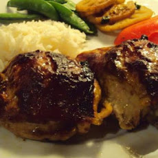 Hoisin Glazed Chicken Thighs
