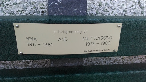 Nina and Milt Kassing Memorial Bench