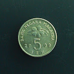 Malaysia 2nd series 5 Sen obverse