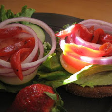 Zesty Garlic-Avocado Sandwiches