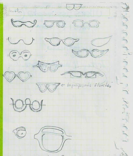 primer diseño gafas exclusivas, gafas diferentes