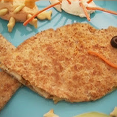 Fishy-dilla Kids' Plate
