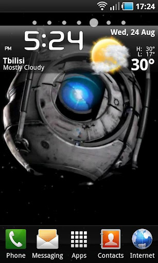 Droid Eye in Space LWP