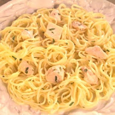 Angel Hair Pasta with Lemon and Chicken