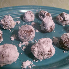 Chocolate Peanut Butter Snowballs