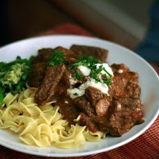Beef Stroganoff