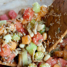 Susan Feniger's Burmese Gin Thoke Melon Salad