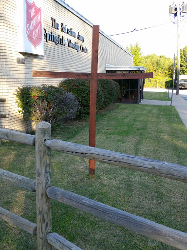 Salvation  Army Worship Center  Cross 
