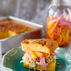 Slow Cooker BBQ Chicken Sandwiches