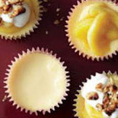 Mini Caramel-Apple Cheesecakes