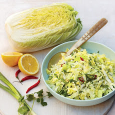 Spicy Shredded Napa Cabbage Salad
