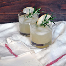 Asian Pear and Rosemary Sparklers