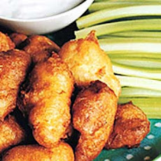 Buffalo Popcorn Chicken Bites