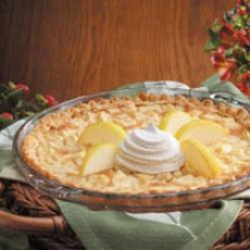 Pear Custard Pie