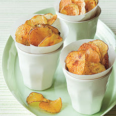 Smoky Oven-Baked Potato Chips