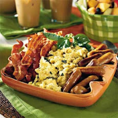 Cream Cheese Scrambled Eggs