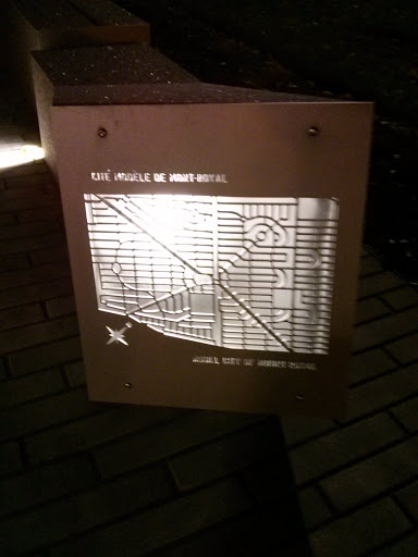 Engraved Map on the Area