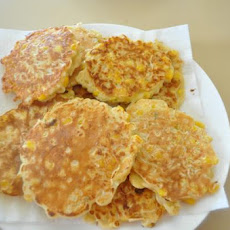 2-Minute Noodle Corn Pancakes