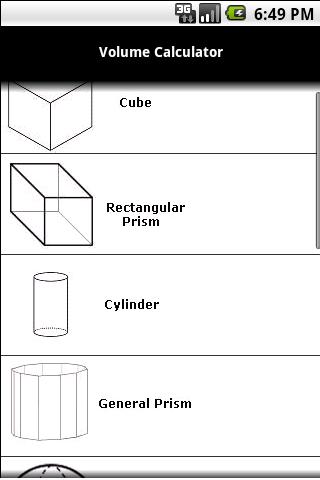 Volume Calculator