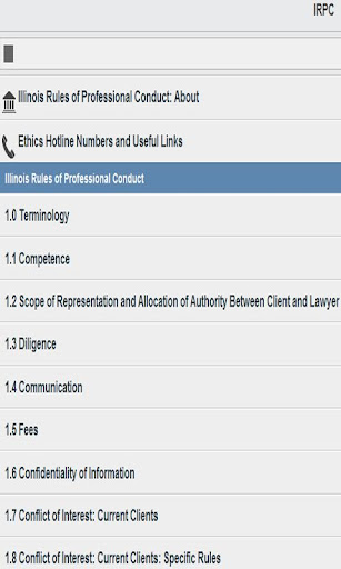 Legal Ethics Toolkit: Illinois