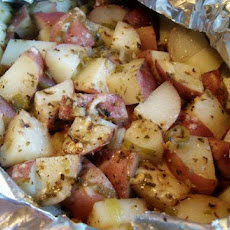 Grilled Parmesan Potatoes