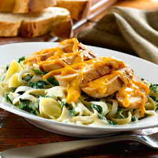 Spinach & Artichoke Chicken With Creamy Pasta