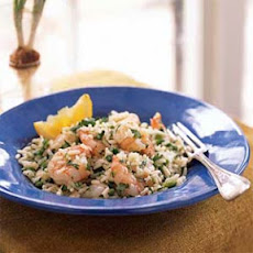 Shrimp and Rice Salad with Cilantro-Lemon Dressing
