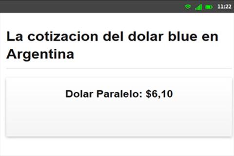 Dolar Blue Argentina