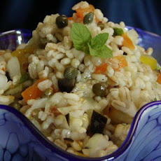 Lemon Mint Barley Salad
