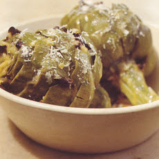 Artichokes with Olives and Parmesan