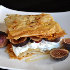 Fig Phyllo Breakfast Stacks