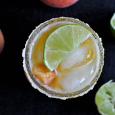Juicy Peach Margaritas