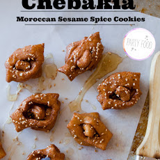 Moroccan Sesame Spice Cookies (Chebakia)