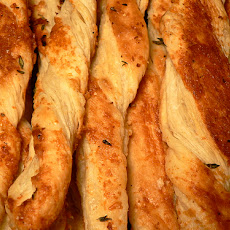 Puff Pastry Cheese Stick Appetizers
