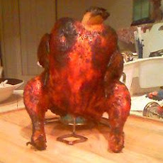 John and Erin's Beer Butt Chicken / Beer Can