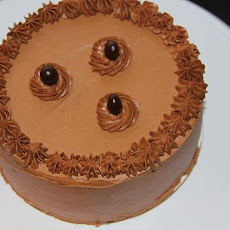 Mocha Buttercream Chocolate Espresso Cake