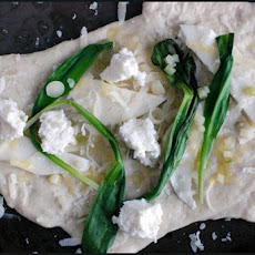 White Pizza with Ramps